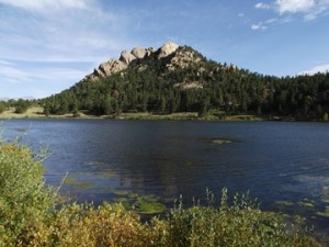 Lily Lake, just south of Estes Park. Photo courtesy of http://www.rockymountainhikingtrails.com/lily-lake-loop.htm